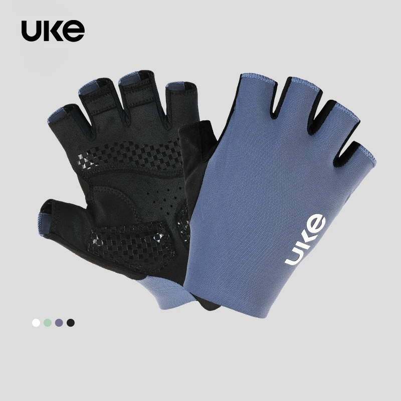 UKE短指骑行手套男女夏季薄款TT公路车透气 劲风/况也