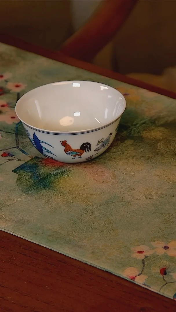 杯手工手绘杯杯很美丽