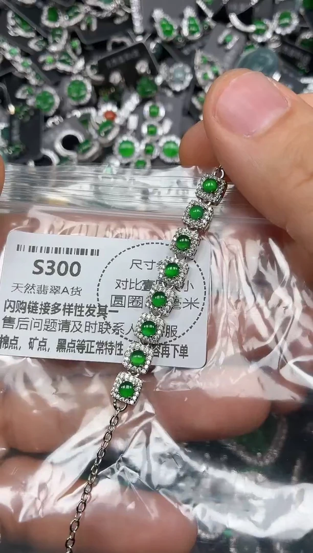 颈饰未镶嵌翡翠S300手链