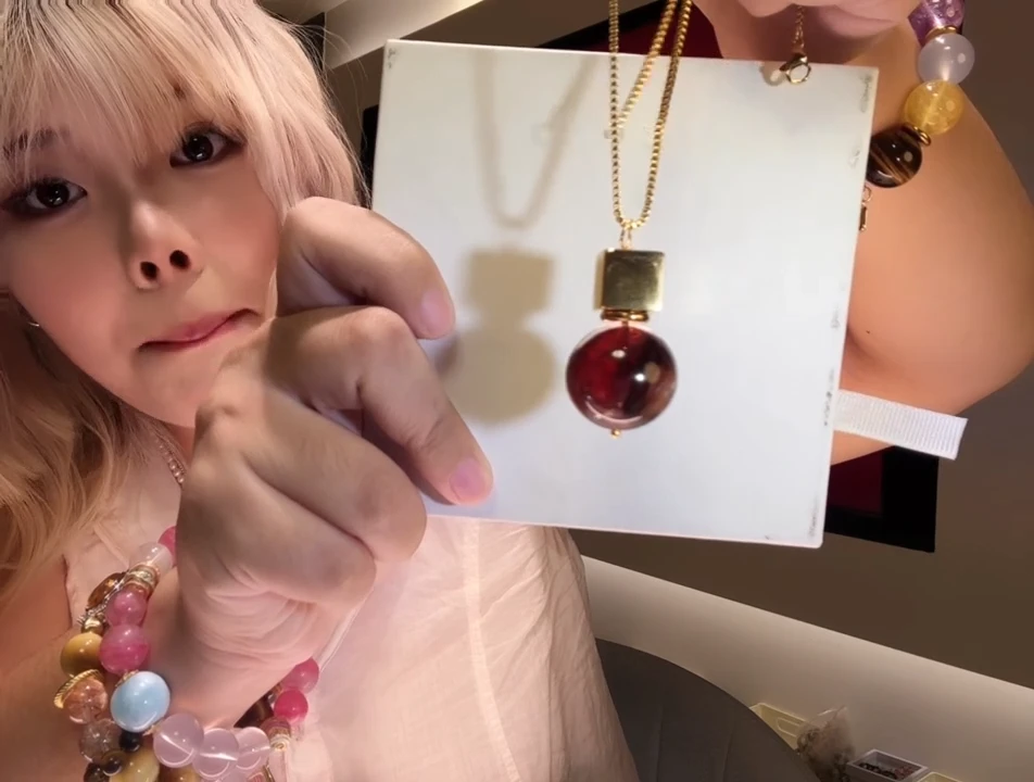 未镶嵌手链水晶黑糖kiki