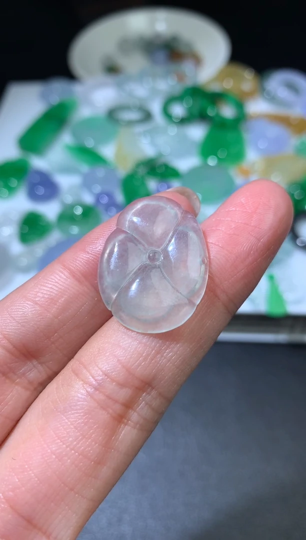 未镶嵌定制翡翠毛货