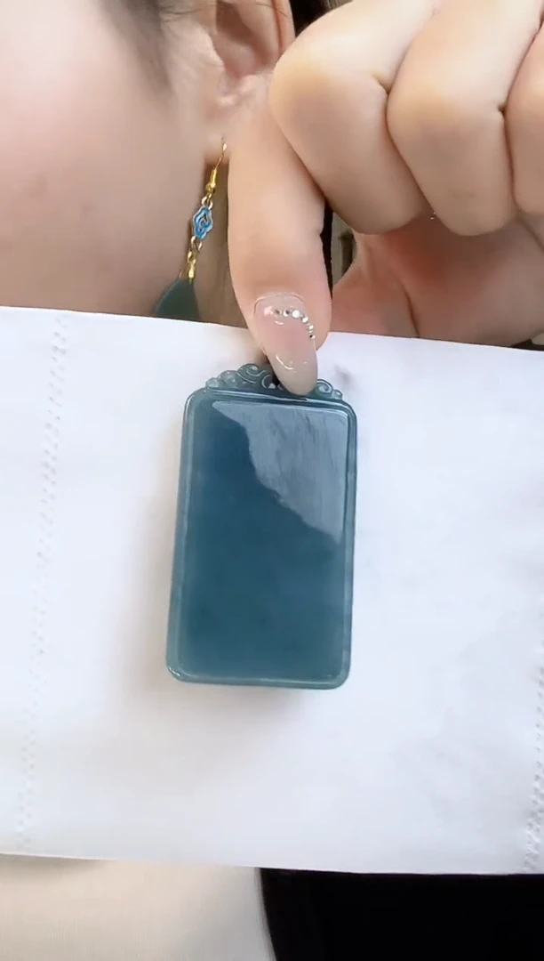 吊坠(不含链)未镶嵌翡翠无事牌