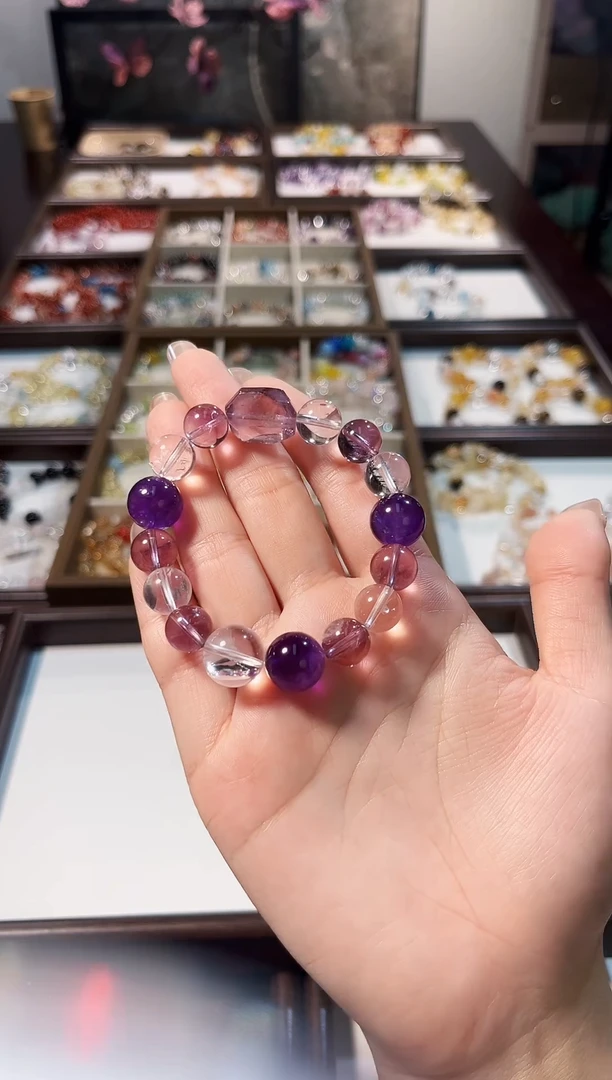 银S925镶嵌手链水晶01