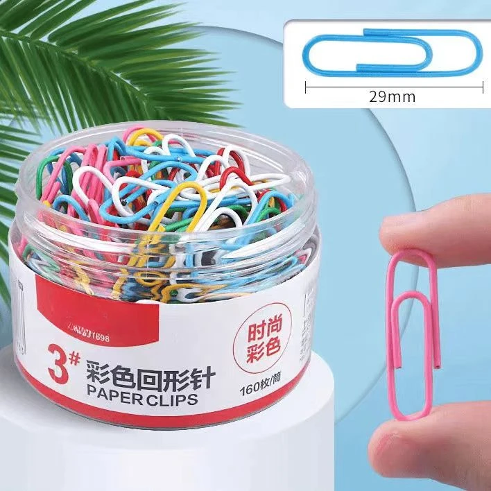 3号彩色回形针160枚  ABS91698
