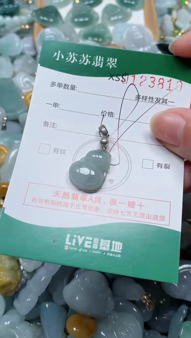 【闪购商品】翡翠颈饰未镶嵌闪购商品0123810