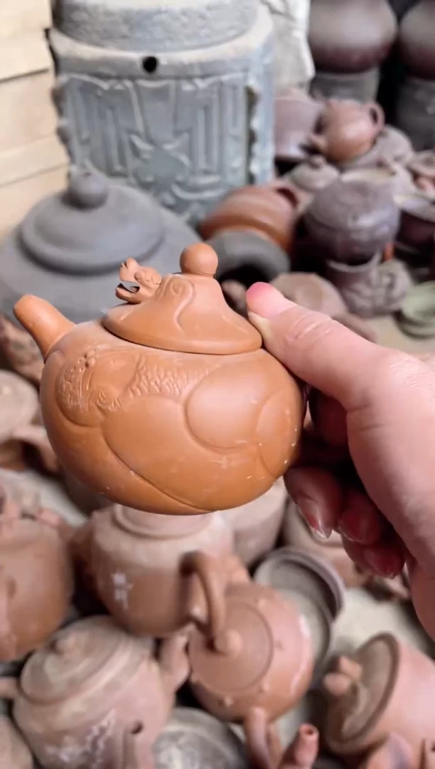 【闪购商品】黄龙山原矿全手紫砂壶