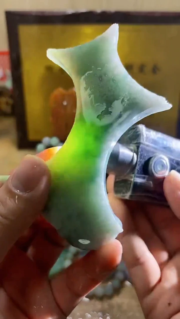 未镶嵌挂件翡翠A货常星7791