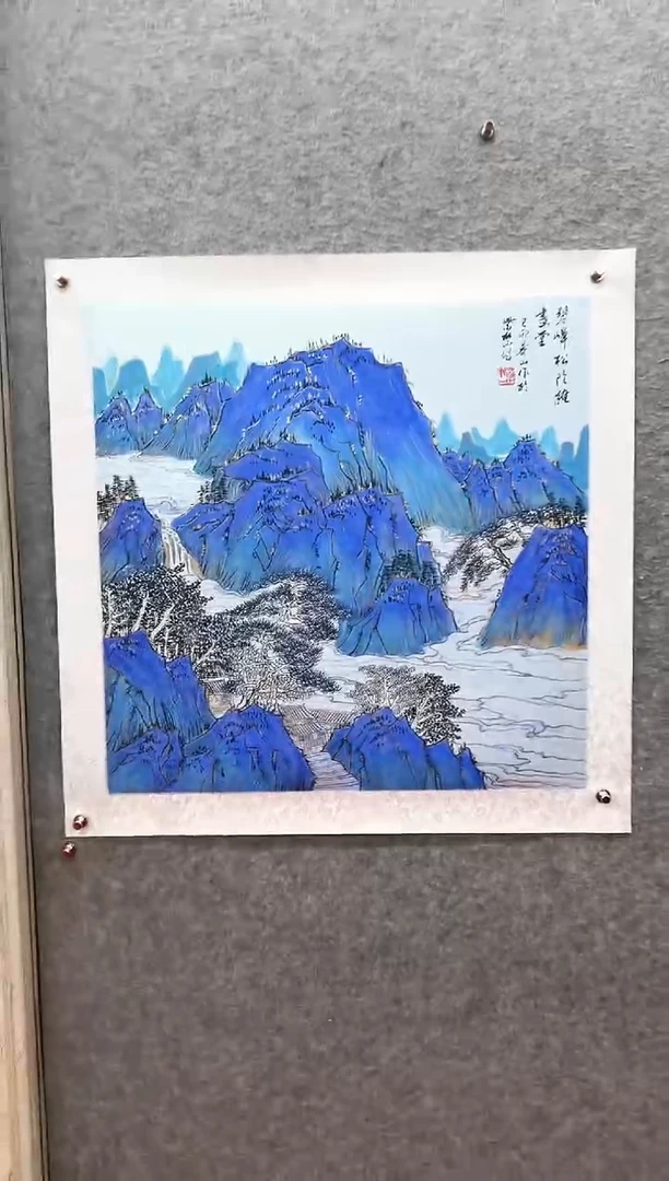 国画马凤山-4平尺-国画作品
