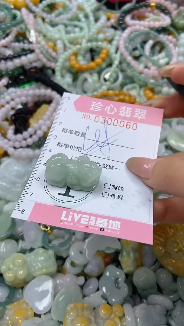 翡翠未镶嵌颈饰闪购0300060