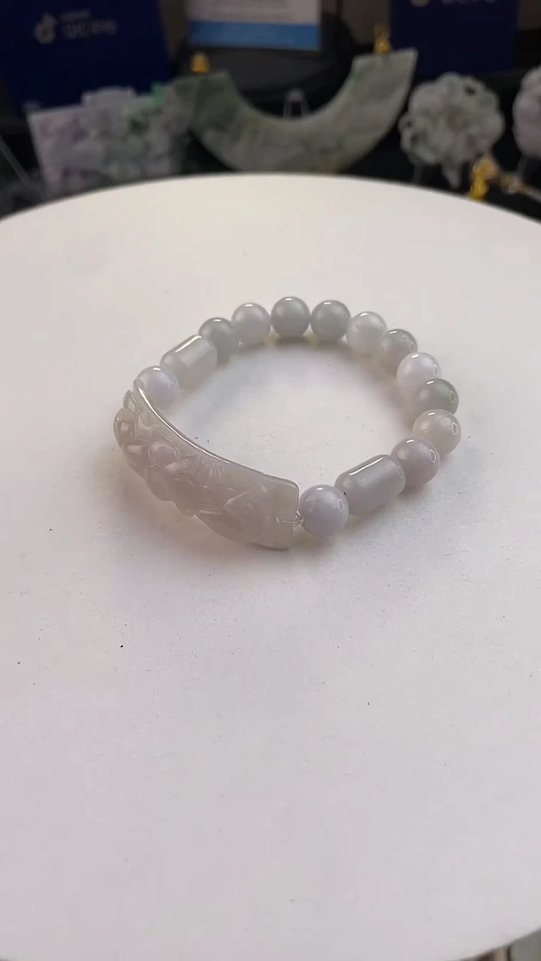 未镶嵌手链翡翠手工定制默认微瑕主播介绍为准