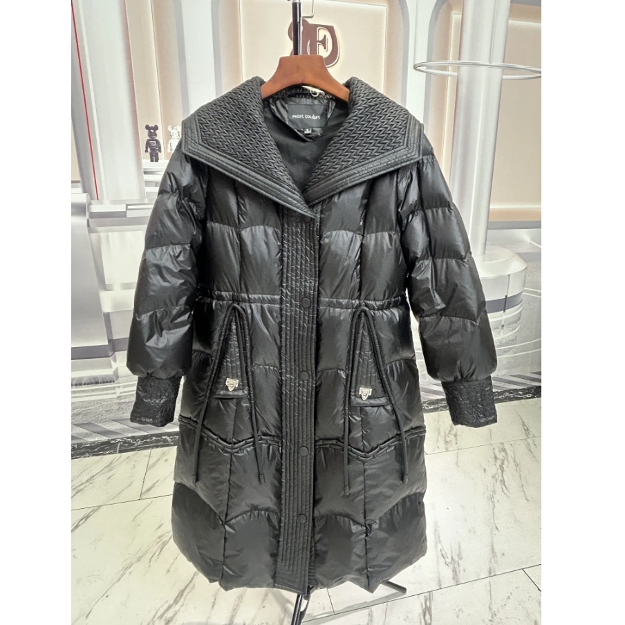 秋冬女新款保暖加厚白鹅绒羽绒服 FC23Y16DY8510