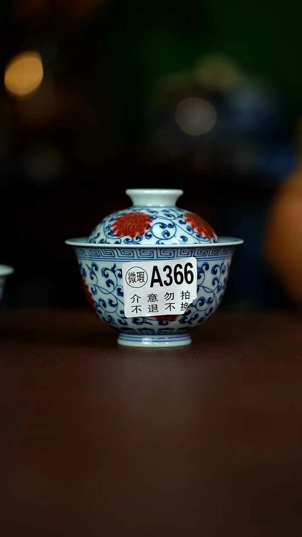 微瑕大盖碗........