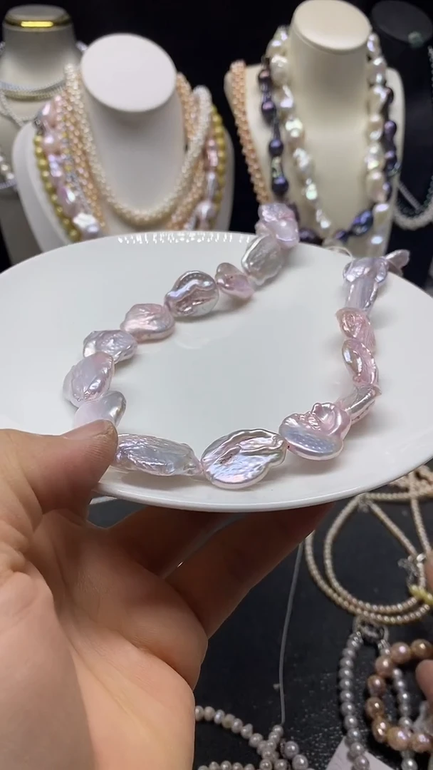 颈饰未镶嵌淡水珍珠多人