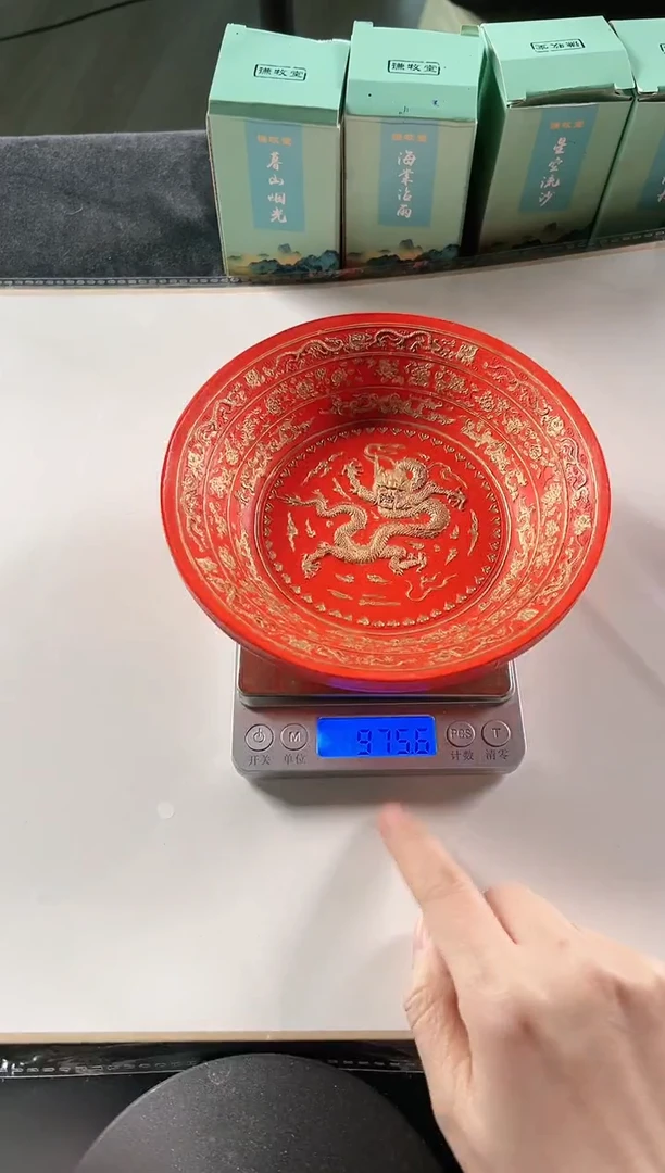 【闪购商品】原矿大碗原矿朱墨