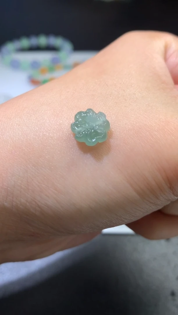 未镶嵌定制翡翠毛货 9.5-3.4