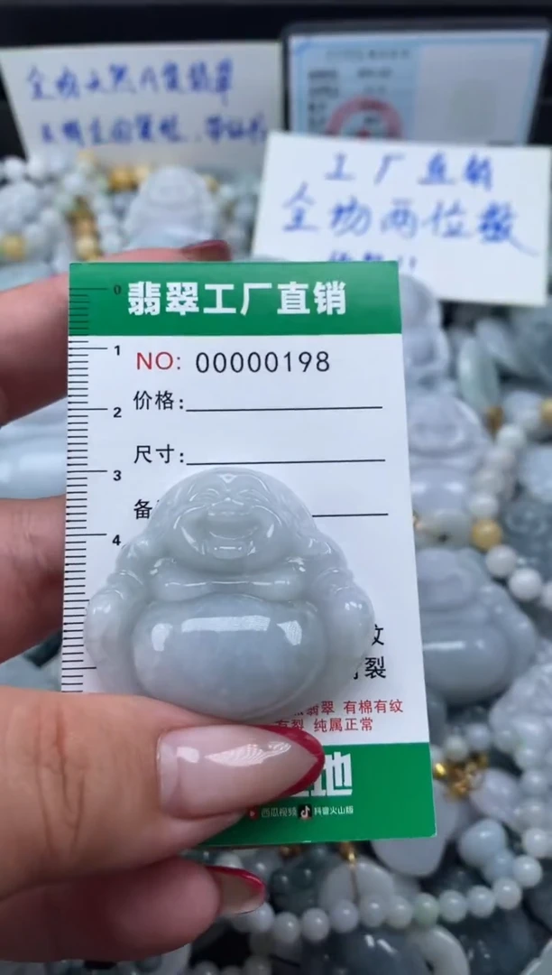 翡翠未镶嵌颈饰天然A货翡翠0198