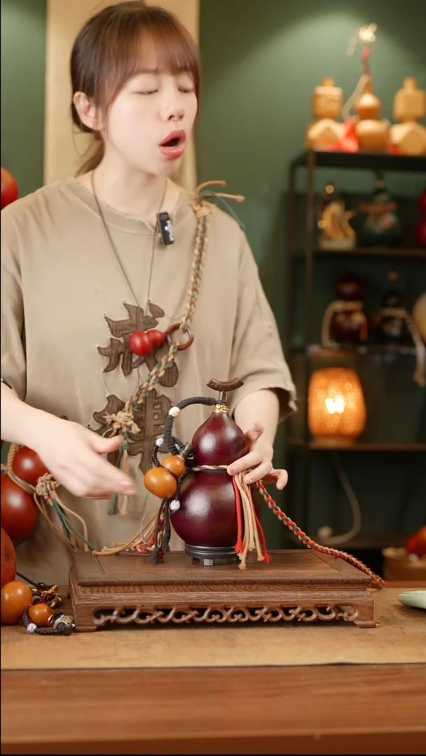 56号精品天然大漆酒葫芦一物一拍~