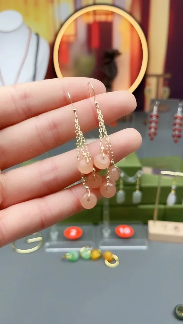 未镶嵌耳饰玛瑙/玉髓X35000