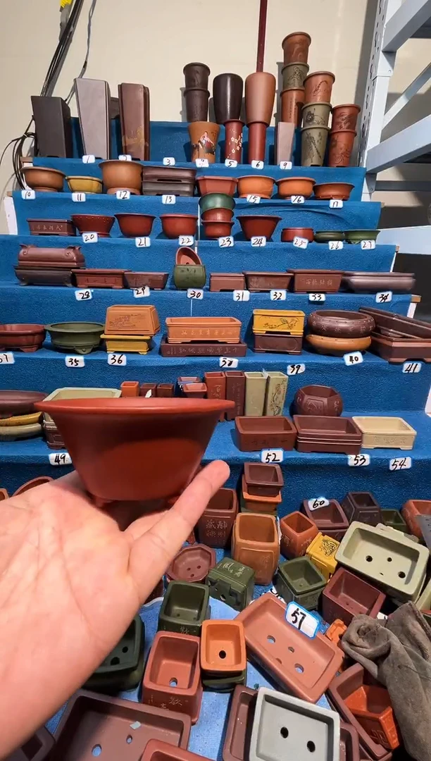 【闪购商品】紫砂紫砂花盆10*5