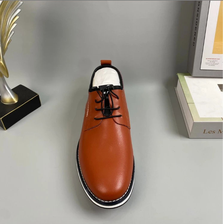 20013棕色断码清仓男鞋