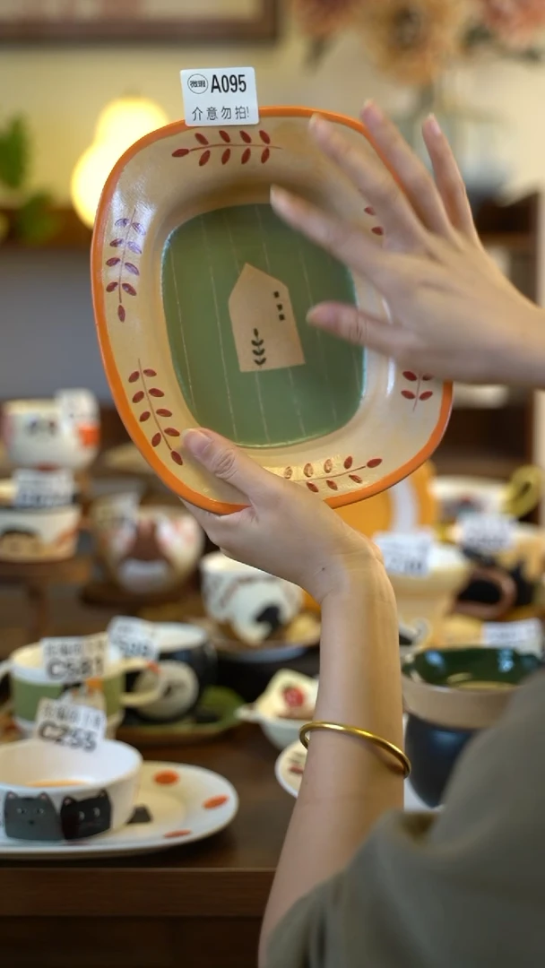 摆件A095 阿满屋手工手作陶瓷