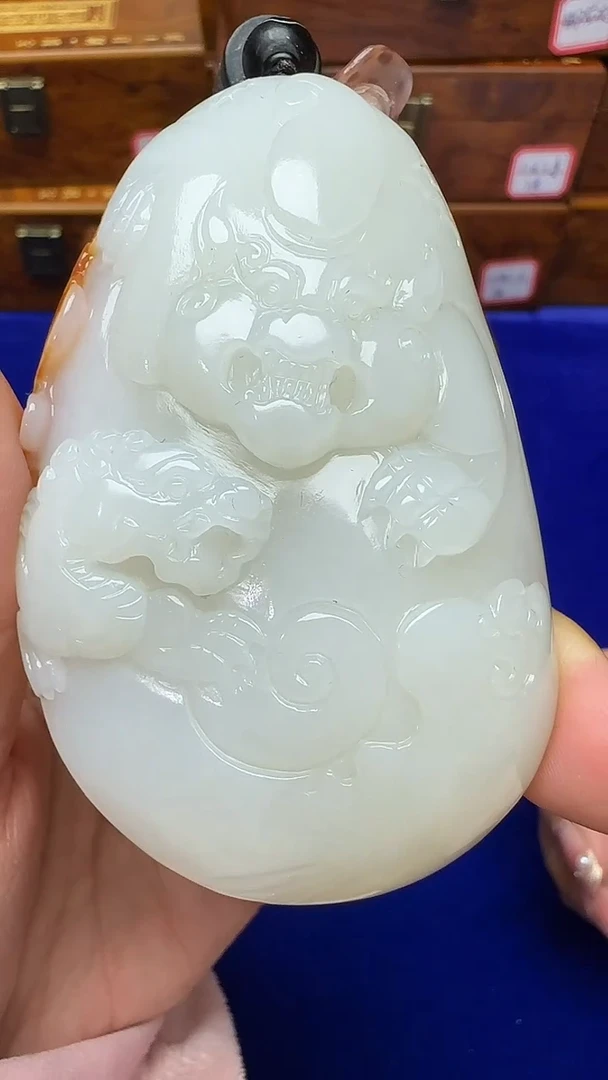 未镶嵌和田玉挂件光**落1