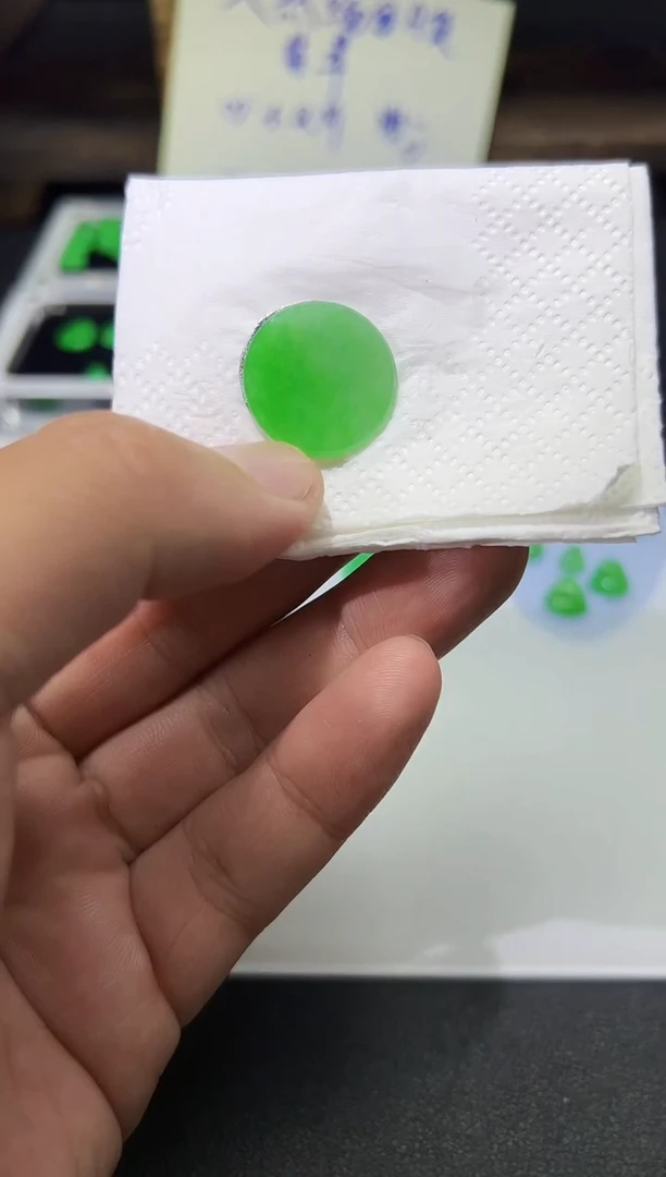 裸石翡翠天然缅甸A货翡翠一件