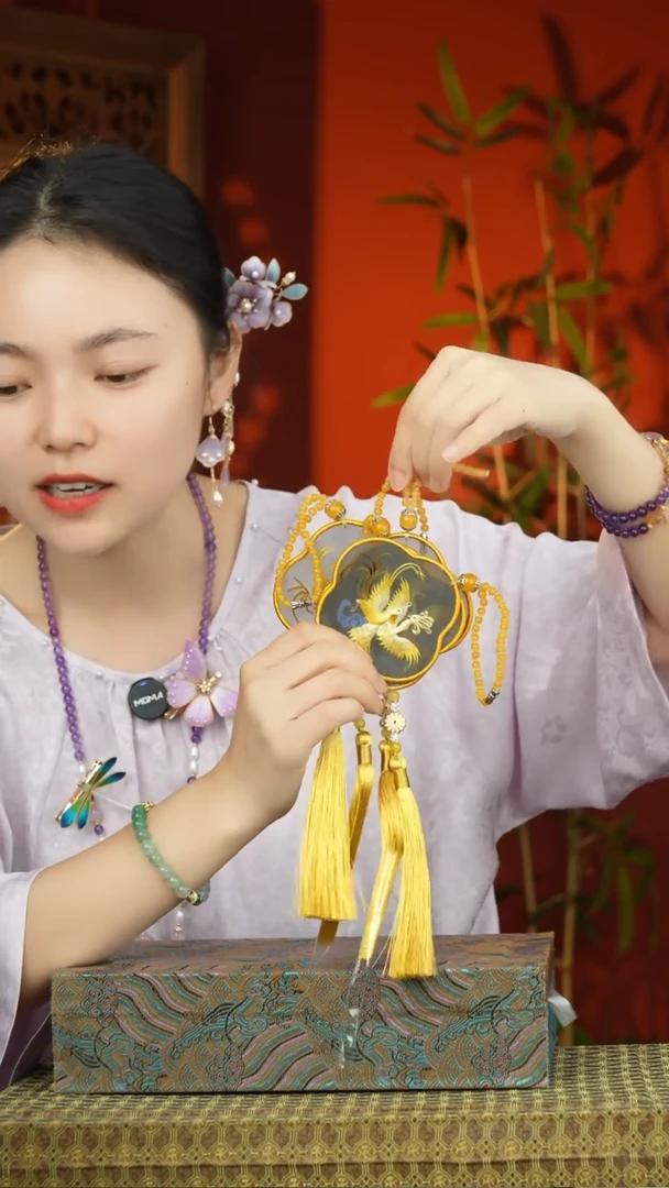 刺绣纯手工非遗国风饰品