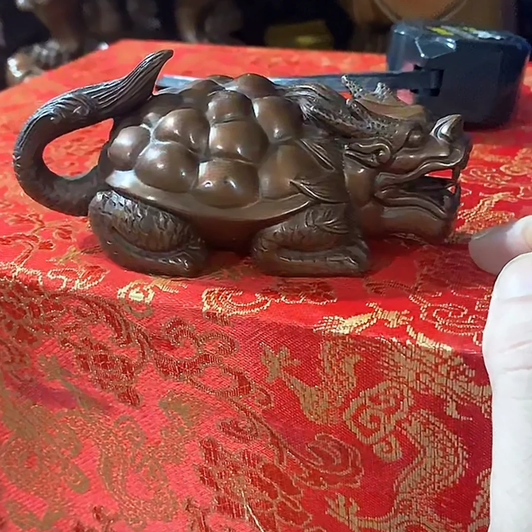 龙龟   紫铜摆件  工艺品  家居摆件