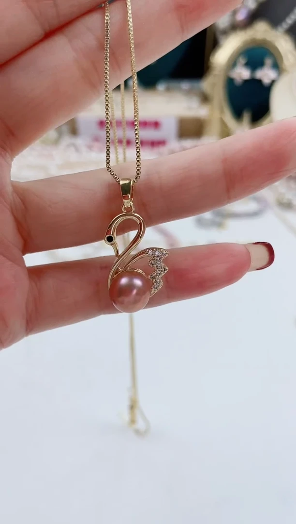 未镶嵌淡水珍珠吊坠吊坠