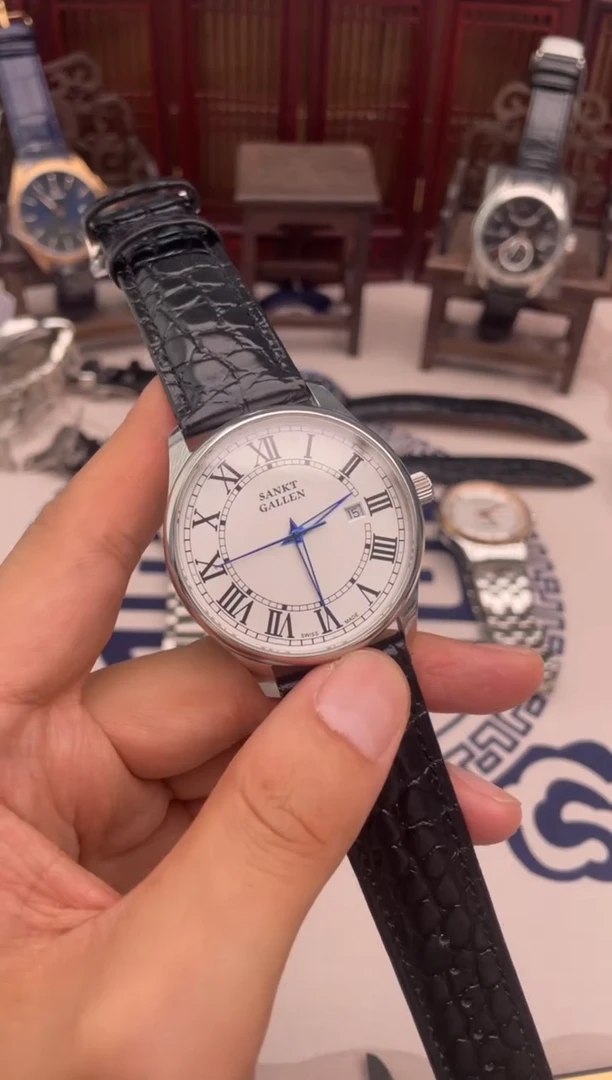 圣加伦2824库存孤品闪电购手表配件一只