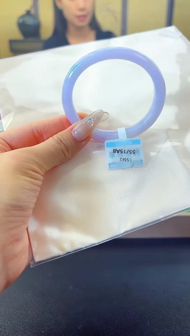 未镶嵌手镯翡翠退货标签需完好-15A8