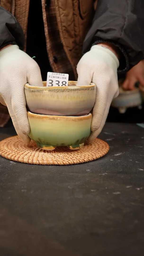 【闪购商品】瓷片景德镇泥泥陶瓷花盆