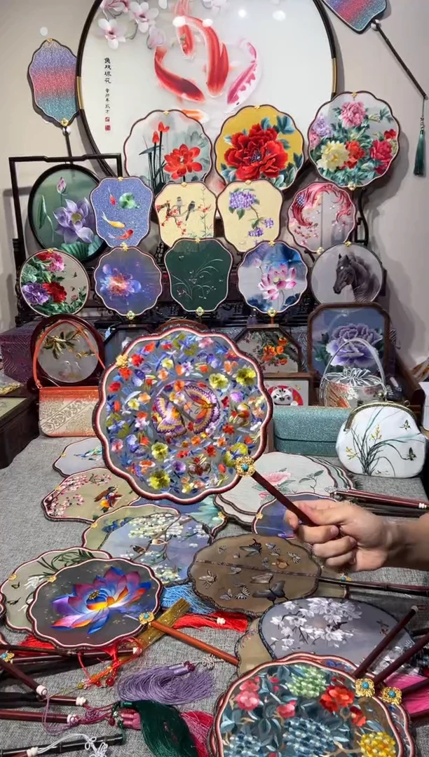 刺绣纯手工苏绣艺术品