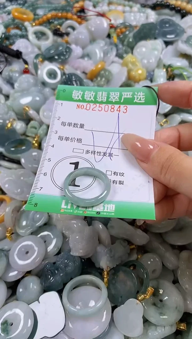 翡翠未镶嵌颈饰闪购0250843