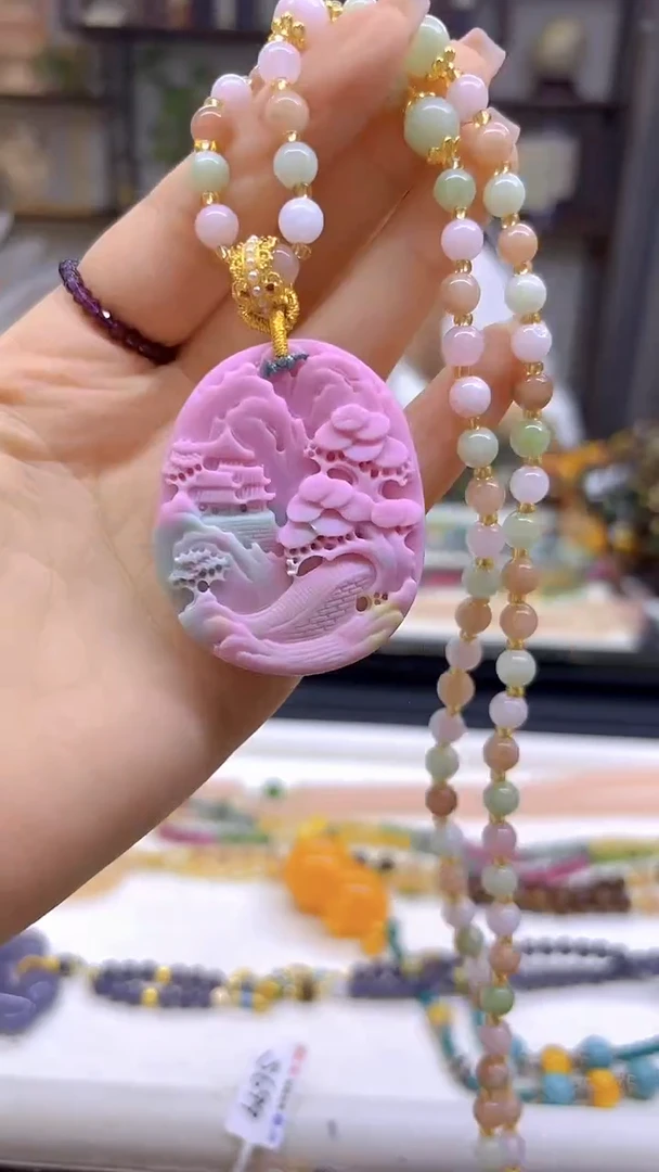 玛瑙/玉髓毛衣链未镶嵌DIY款MQ21