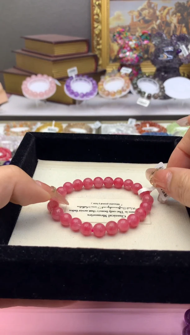 【闪购商品】水晶手串未镶嵌满红樱花雨8+