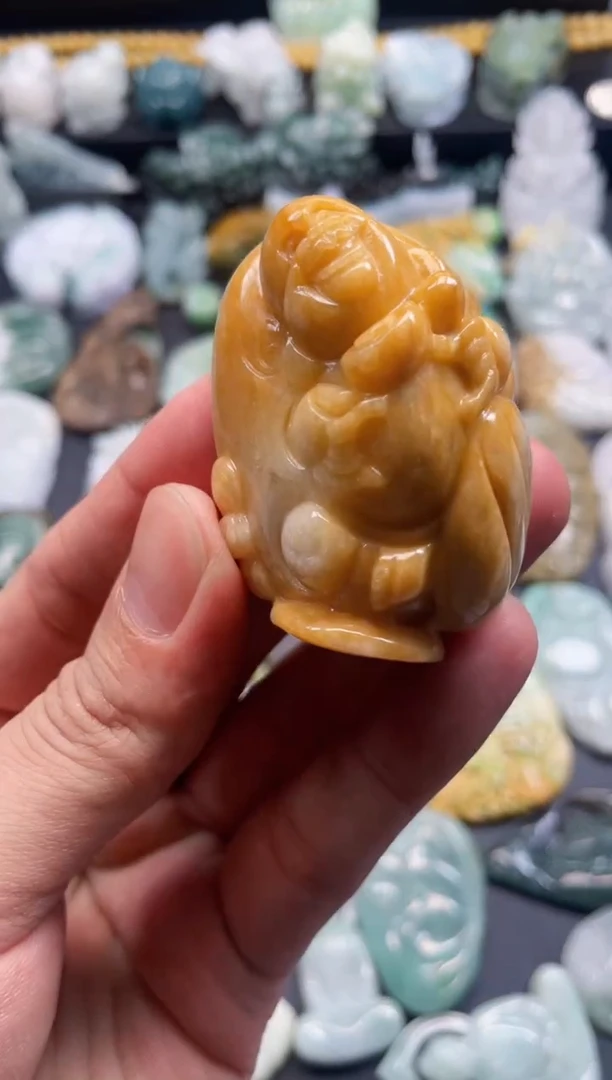 颈饰未镶嵌翡翠J***.天然翡翠a货