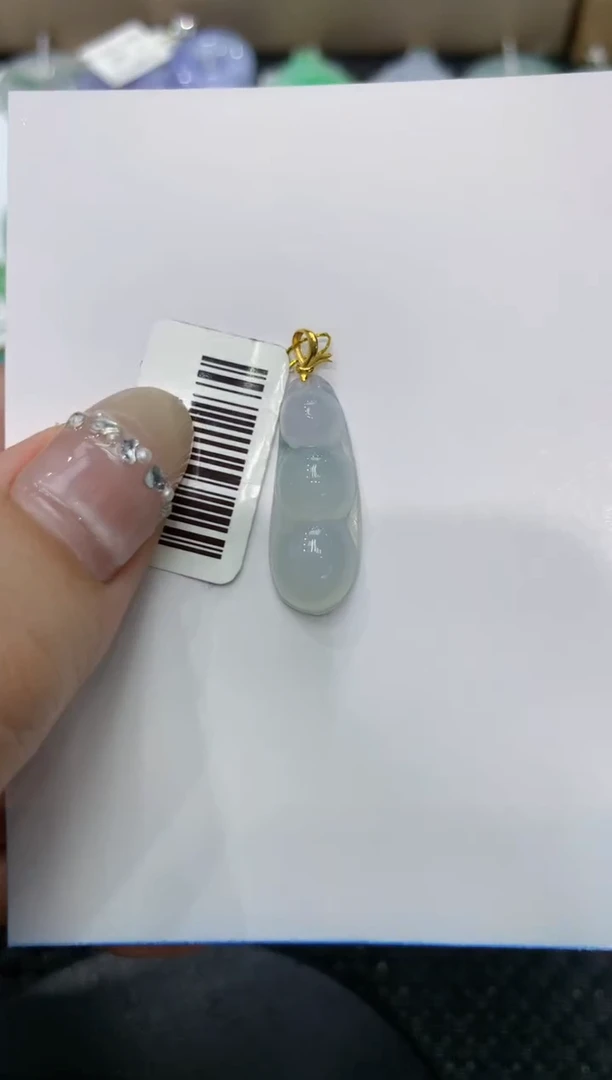 【闪购商品】翡翠颈饰18K金镶嵌222222222