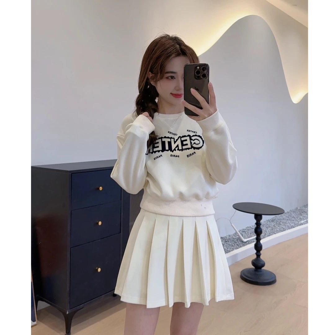 奈奈妮【有氧呼吸】时尚两件套显瘦学院风减龄时尚百搭05