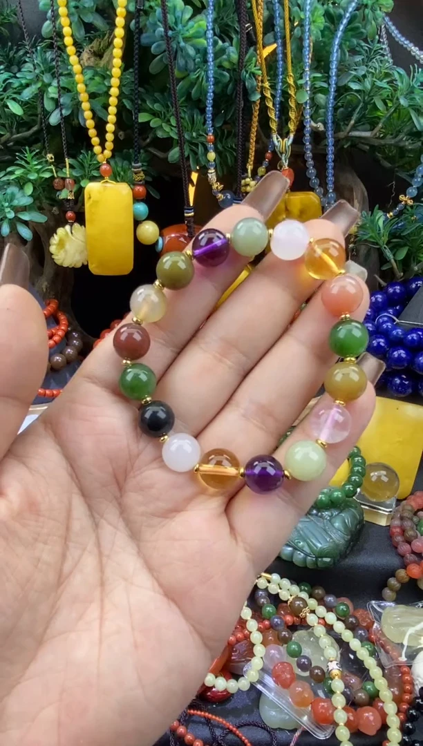 未镶嵌手链和田玉手串