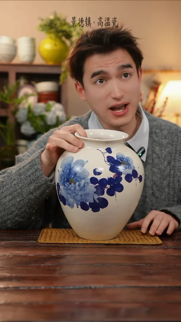 【闪购商品】摆件景德镇手作艺术感高温瓷