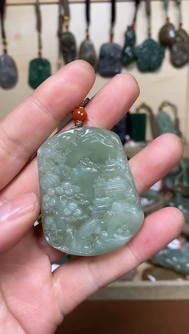 颈饰未镶嵌和田玉1