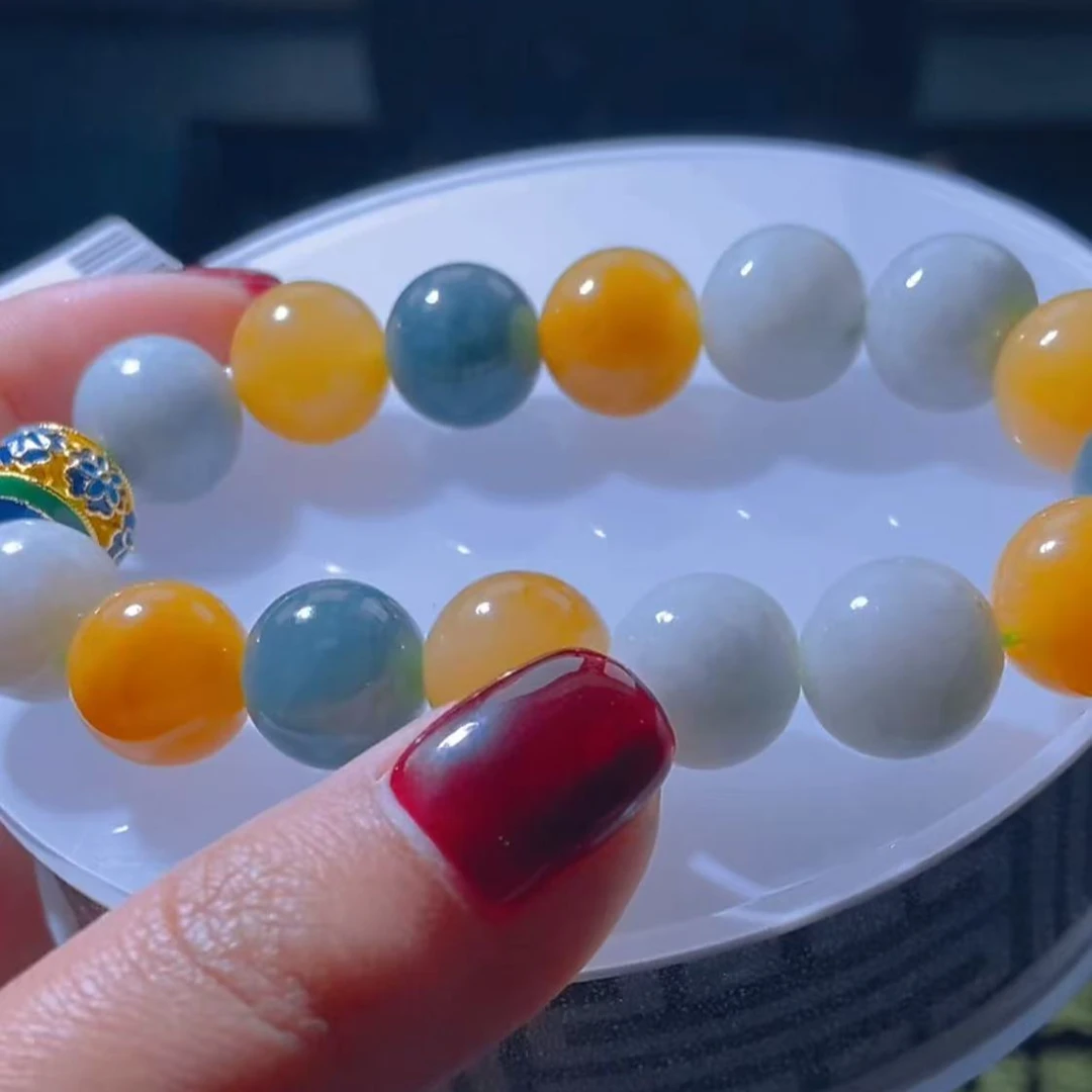 翡翠A货时尚手串GS-70007