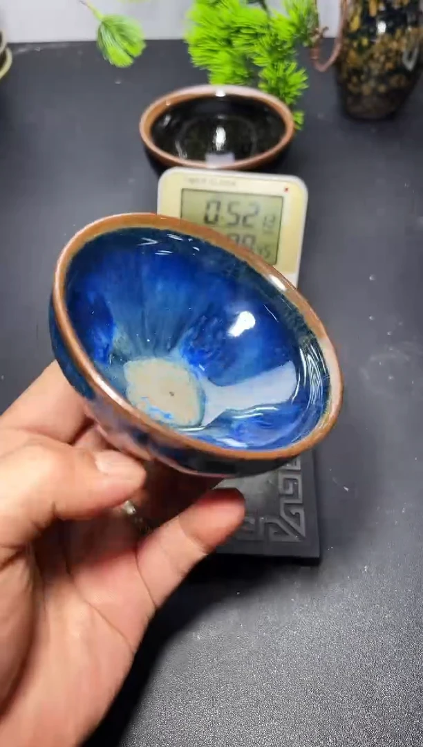 茶盏214叶紫建盏