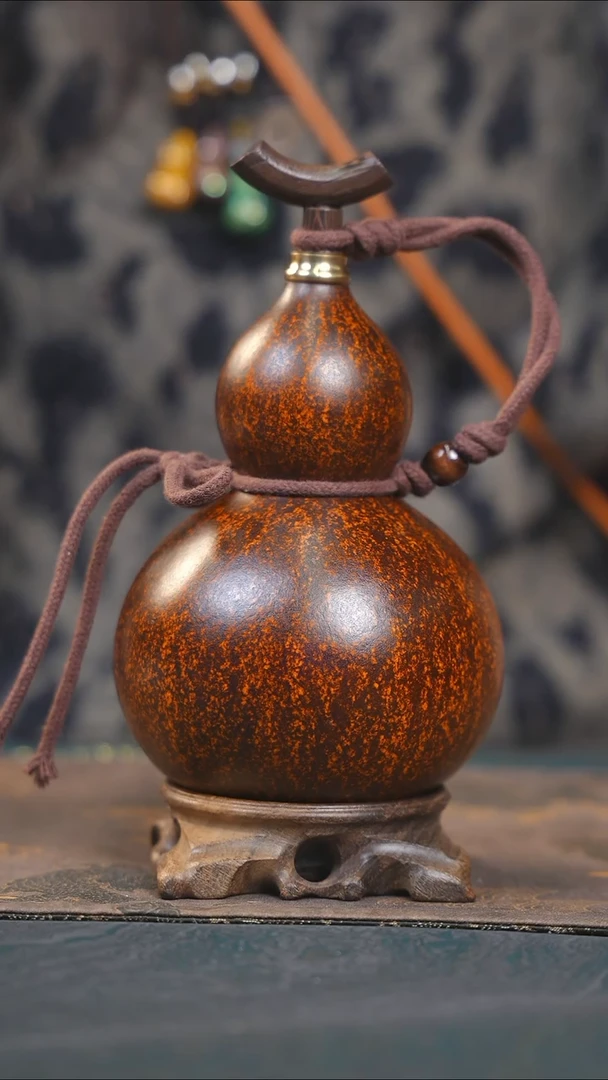 【闪购商品】RX110咖色中容量酒葫芦随缘发