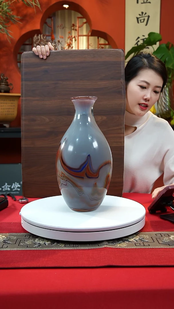 手工艺品琉璃花瓶