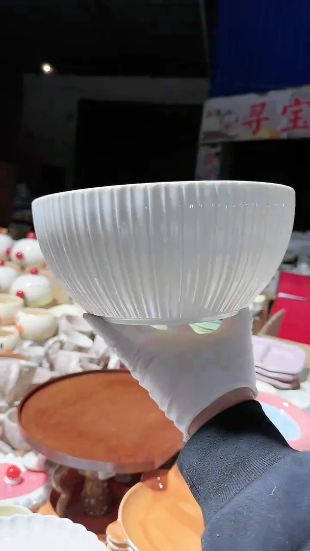 【闪购商品】瓷片大号汤碗微瑕 凑满20元包邮