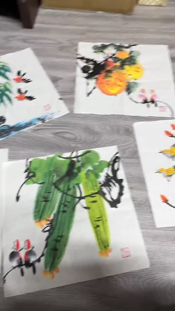 手绘国画欣赏鉴赏99999