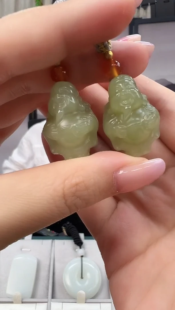 吊坠(不含链)未镶嵌和田玉SYD0915008多样性发一